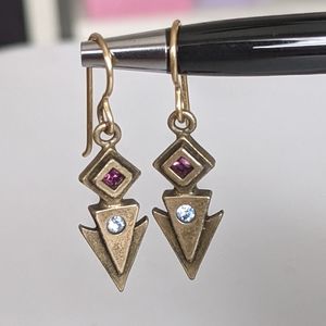 Art deco inspired Patricia Locke earrings